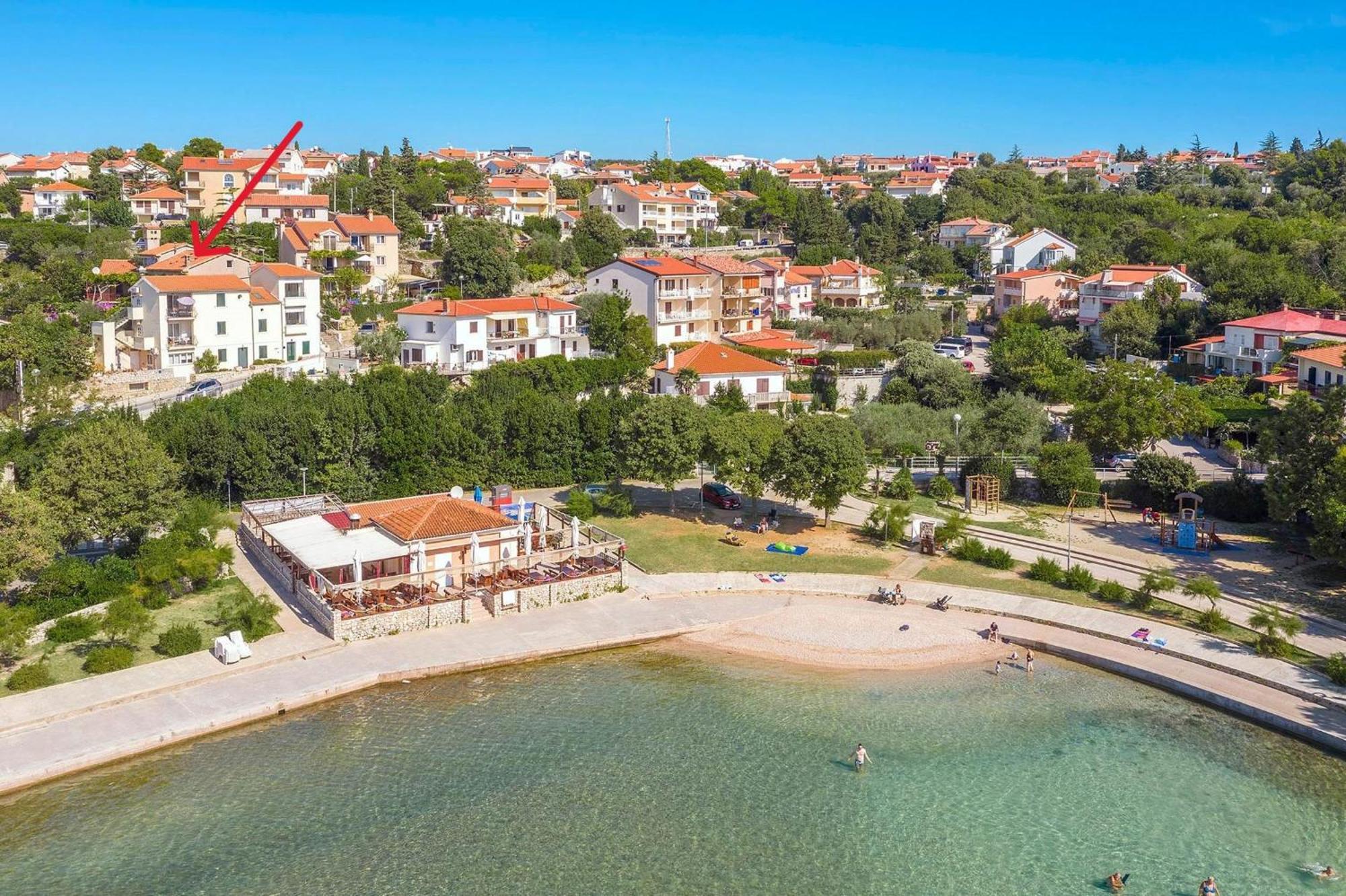 Apartment Jelka Krk Town Kültér fotó